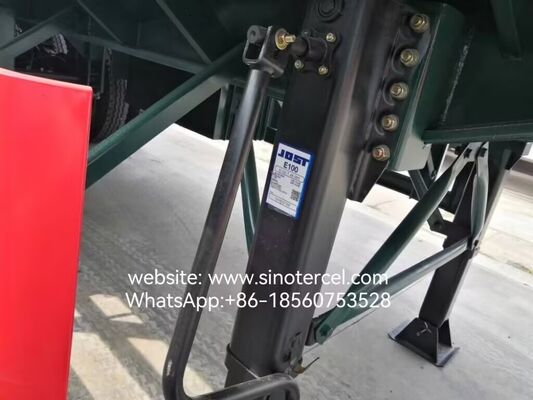 3-Achsen-Dumping Tipper Semi-Trailer 20-50CBM Vorderheben Hydraulisch für Sandstein Kies Effiziente Bergbau und Transportindustrie