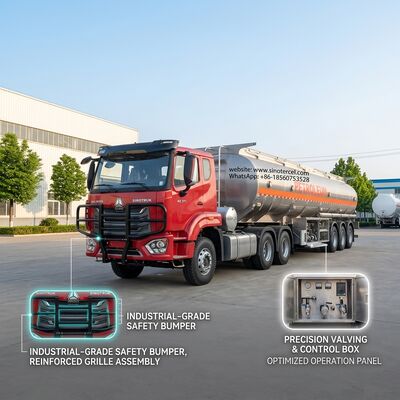 40CBM Petroleum Semi Tanker Anhänger 3 Achsen 7 Abteil