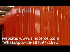 3-achsiger Hochfester Kofferauflieger mit starker Tragfähigkeit